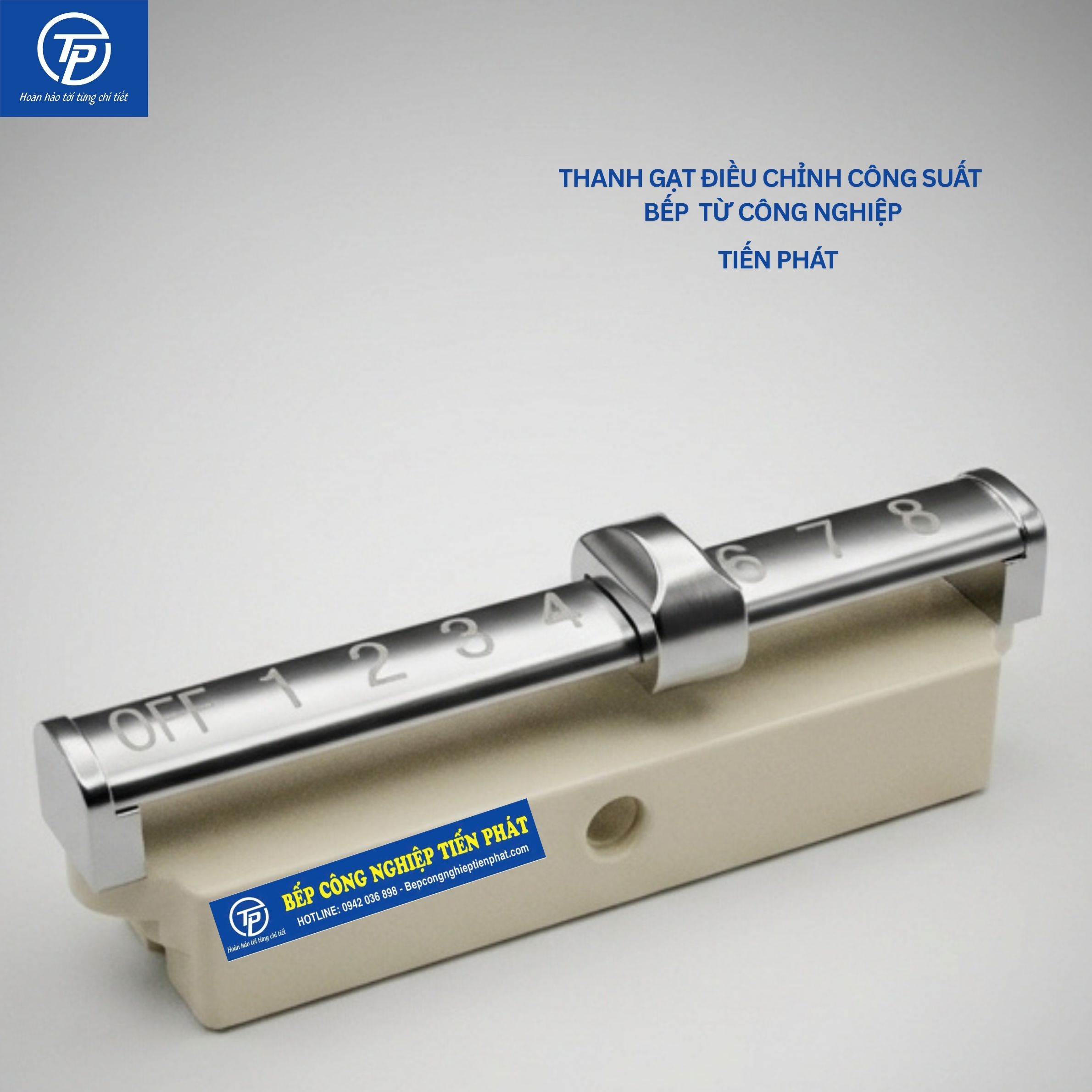 Thanh Gạt Điều Chỉnh Công Suất Bếp Từ Công Nghiệp